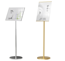 展架立式落地式吸引人的广告牌价格展示牌高档可更换指示牌指引牌